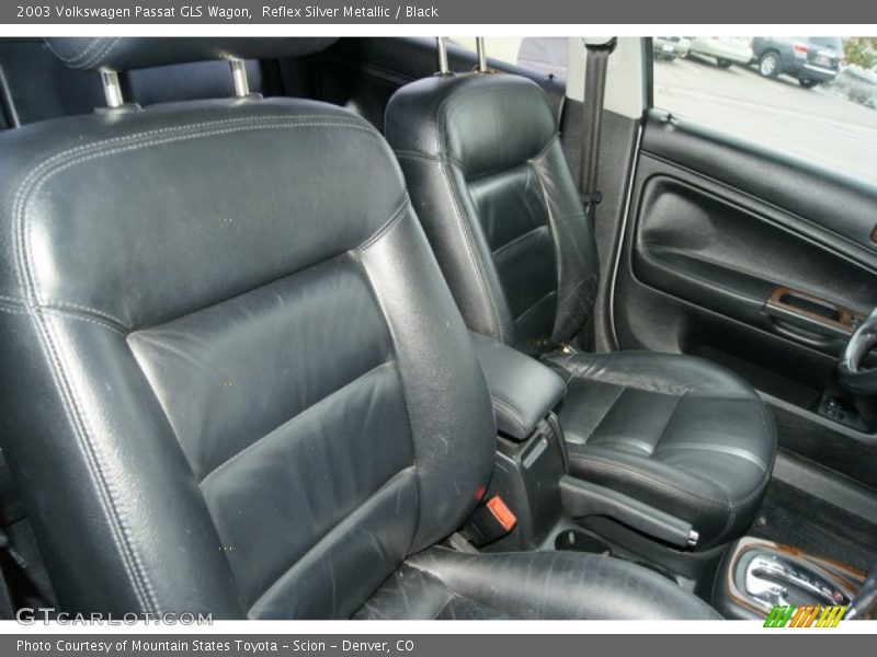 Reflex Silver Metallic / Black 2003 Volkswagen Passat GLS Wagon