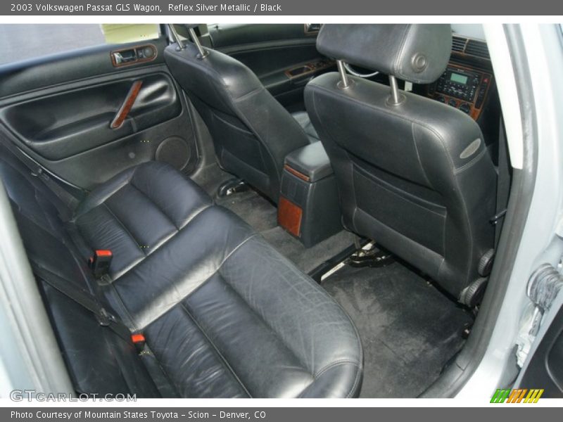 Reflex Silver Metallic / Black 2003 Volkswagen Passat GLS Wagon