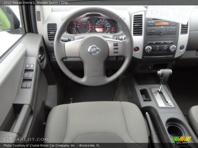 Metallic Green / Gray 2012 Nissan Xterra S