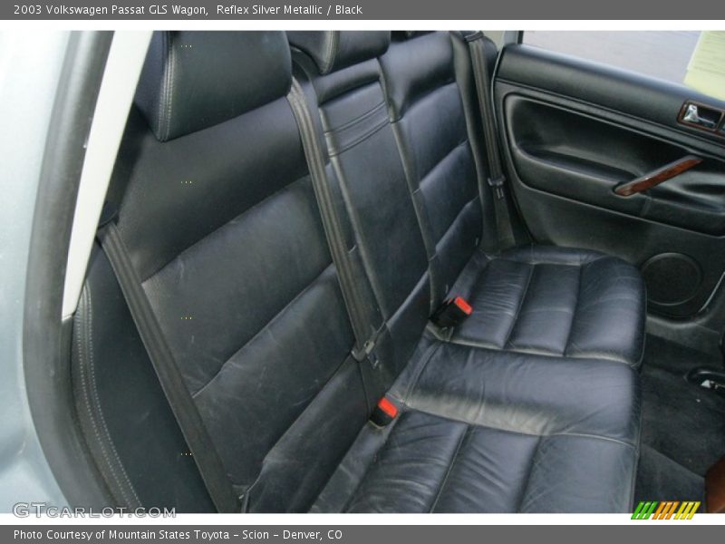 Reflex Silver Metallic / Black 2003 Volkswagen Passat GLS Wagon