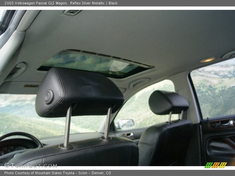 Reflex Silver Metallic / Black 2003 Volkswagen Passat GLS Wagon
