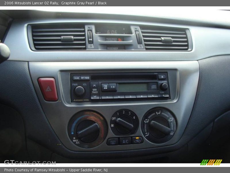 Graphite Gray Pearl / Black 2006 Mitsubishi Lancer OZ Rally