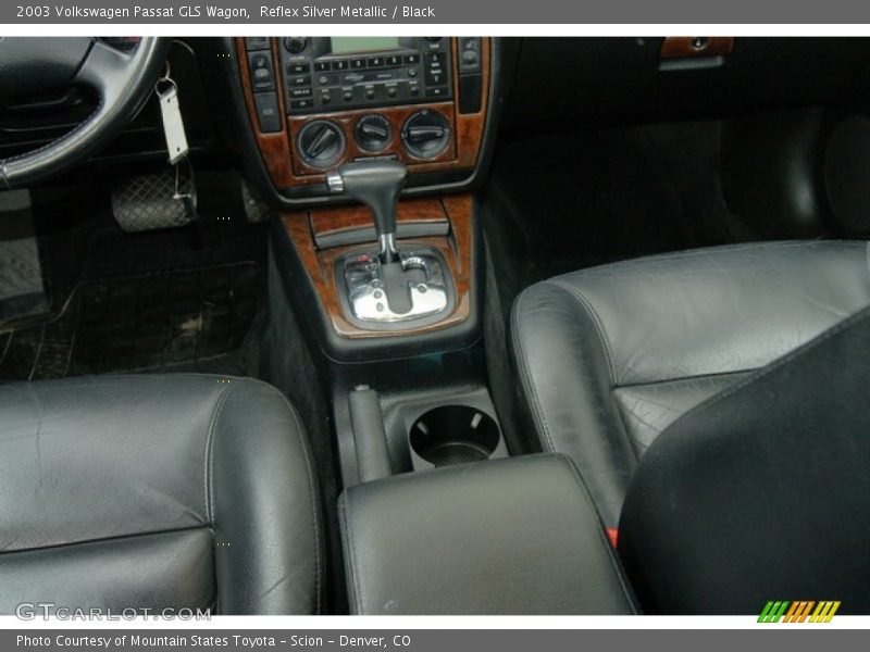 Reflex Silver Metallic / Black 2003 Volkswagen Passat GLS Wagon