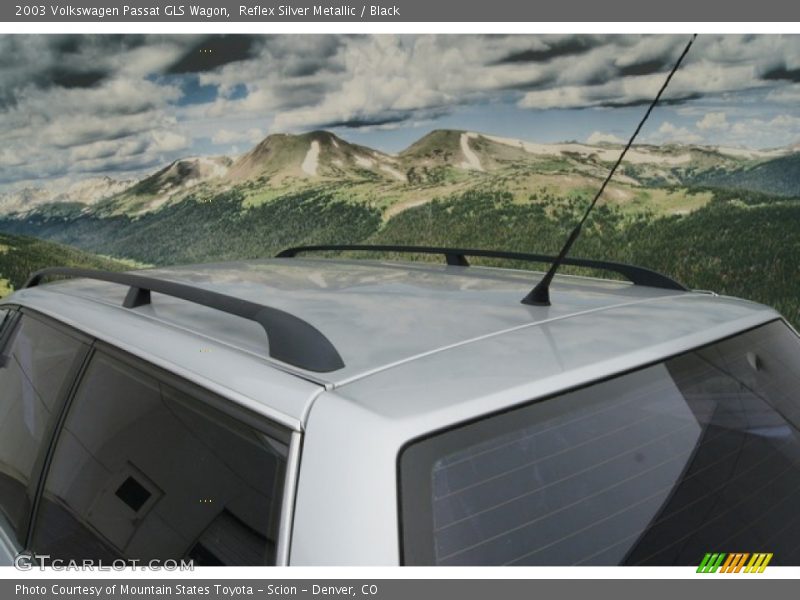 Reflex Silver Metallic / Black 2003 Volkswagen Passat GLS Wagon