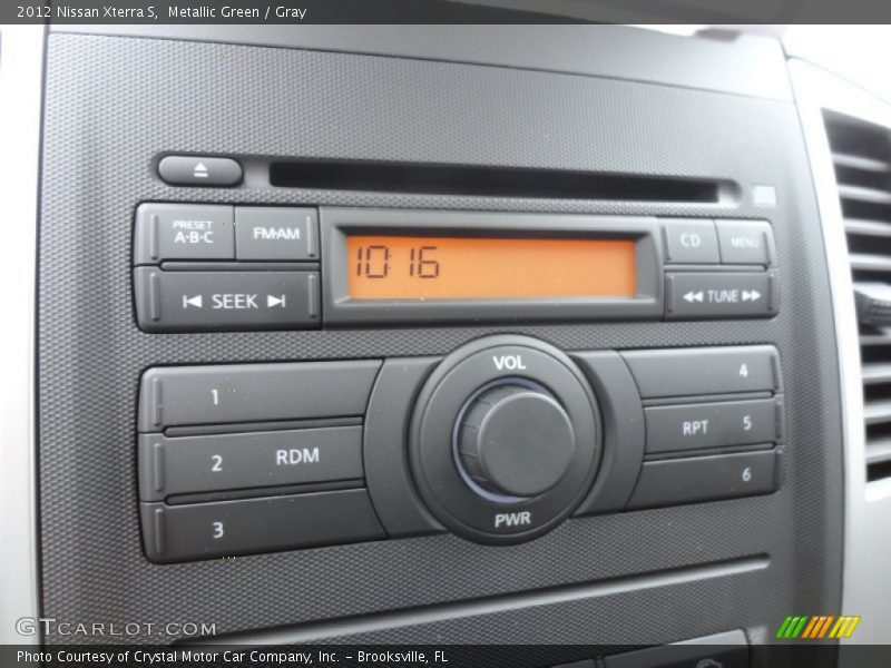 Audio System of 2012 Xterra S