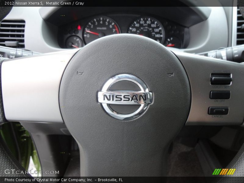 Metallic Green / Gray 2012 Nissan Xterra S