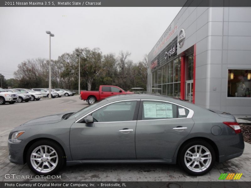Metallic Slate / Charcoal 2011 Nissan Maxima 3.5 S