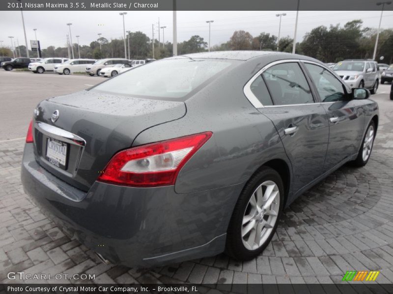 Metallic Slate / Charcoal 2011 Nissan Maxima 3.5 S