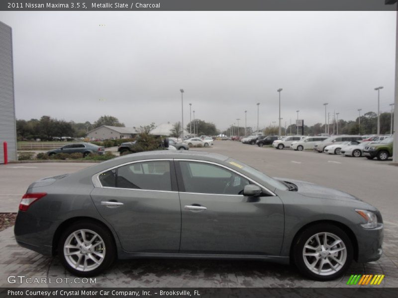 Metallic Slate / Charcoal 2011 Nissan Maxima 3.5 S