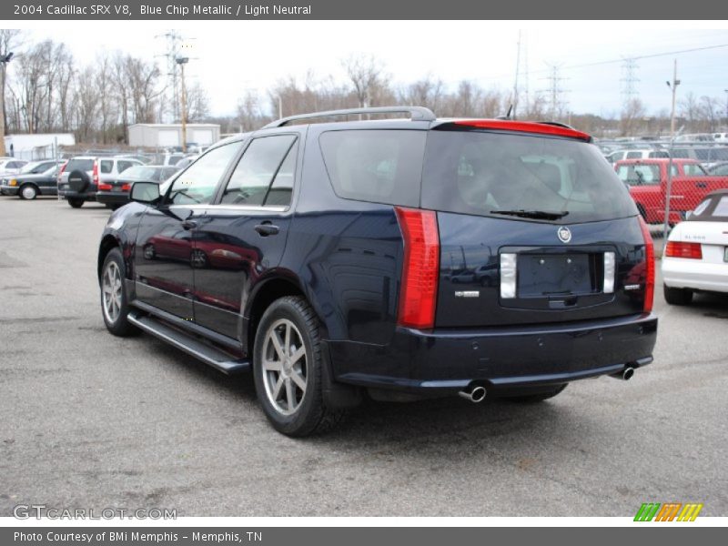 Blue Chip Metallic / Light Neutral 2004 Cadillac SRX V8