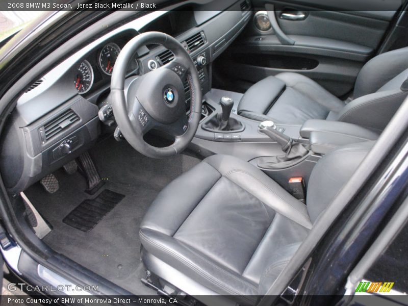 Jerez Black Metallic / Black 2008 BMW M3 Sedan