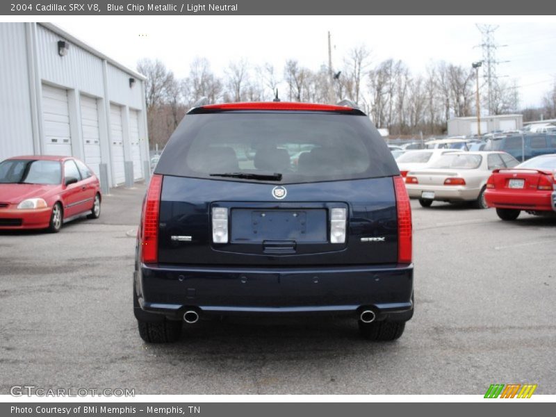 Blue Chip Metallic / Light Neutral 2004 Cadillac SRX V8