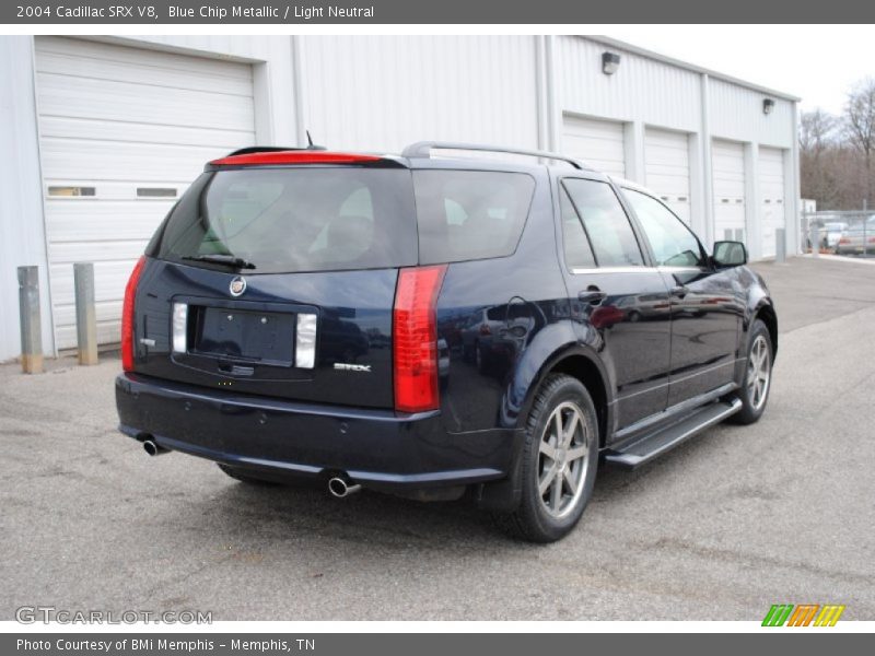 Blue Chip Metallic / Light Neutral 2004 Cadillac SRX V8