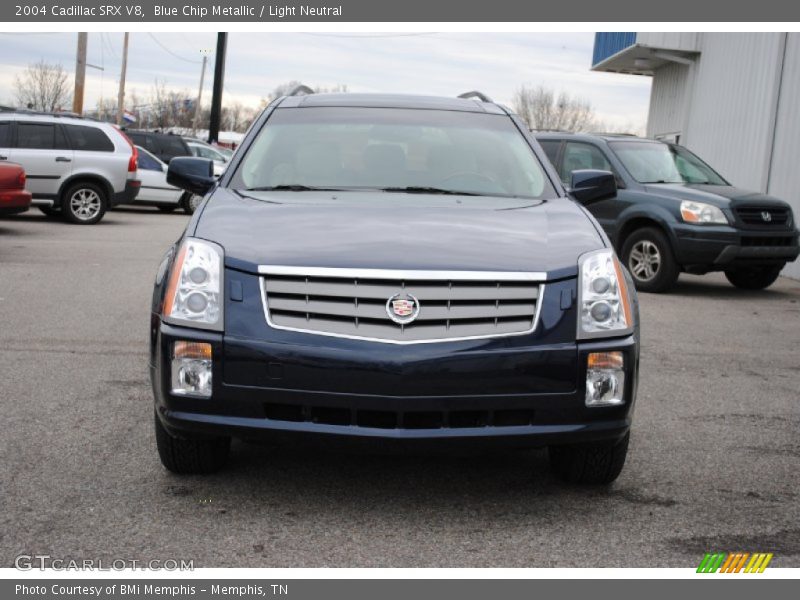 Blue Chip Metallic / Light Neutral 2004 Cadillac SRX V8