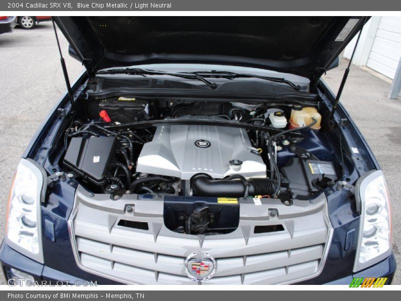 Blue Chip Metallic / Light Neutral 2004 Cadillac SRX V8
