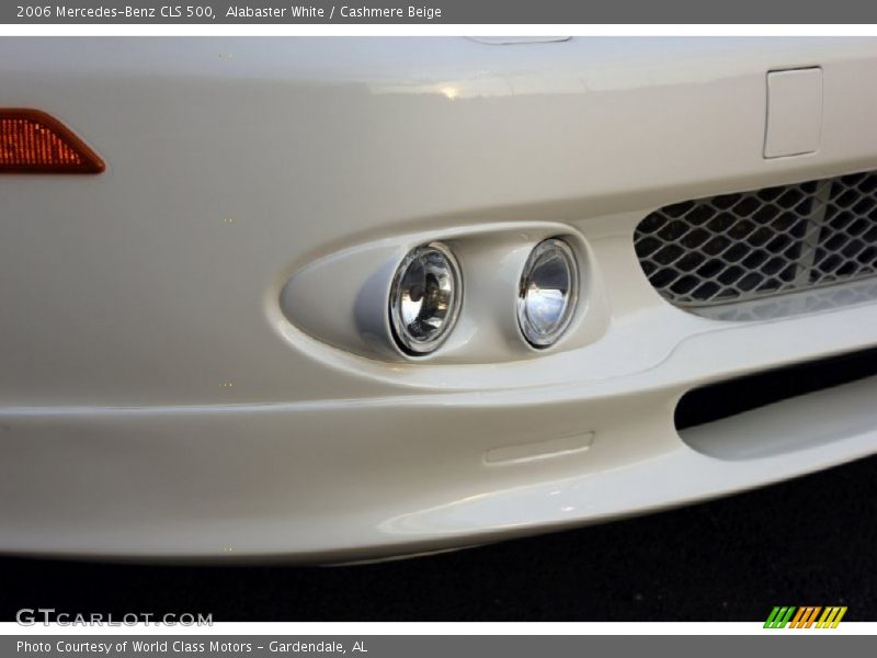 Alabaster White / Cashmere Beige 2006 Mercedes-Benz CLS 500