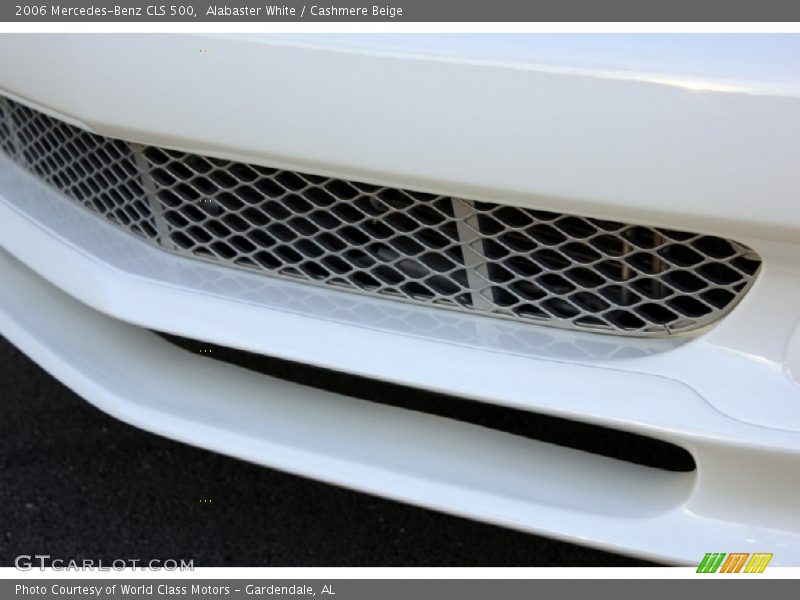 Alabaster White / Cashmere Beige 2006 Mercedes-Benz CLS 500