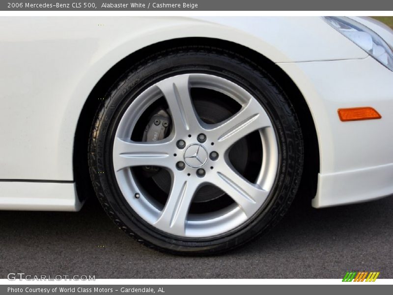 Alabaster White / Cashmere Beige 2006 Mercedes-Benz CLS 500