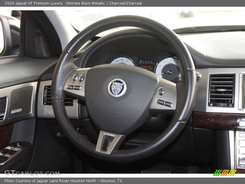 Ultimate Black Metallic / Charcoal/Charcoal 2009 Jaguar XF Premium Luxury