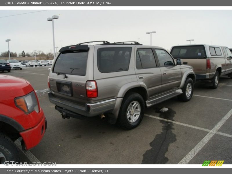 Thunder Cloud Metallic / Gray 2001 Toyota 4Runner SR5 4x4