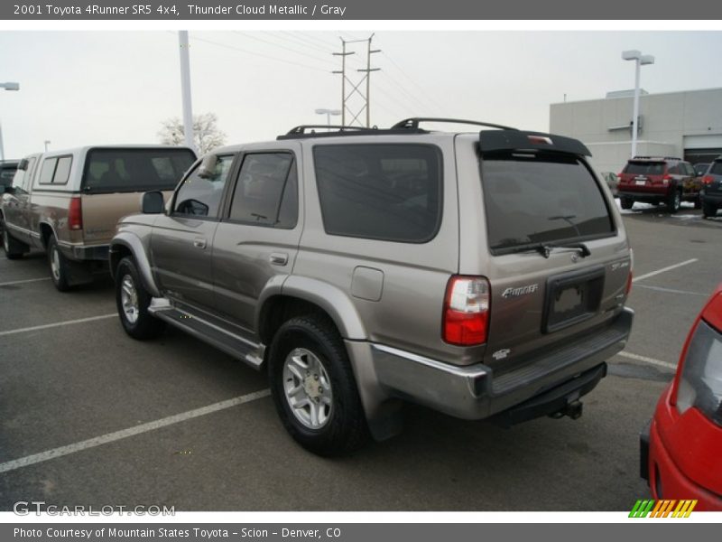 Thunder Cloud Metallic / Gray 2001 Toyota 4Runner SR5 4x4