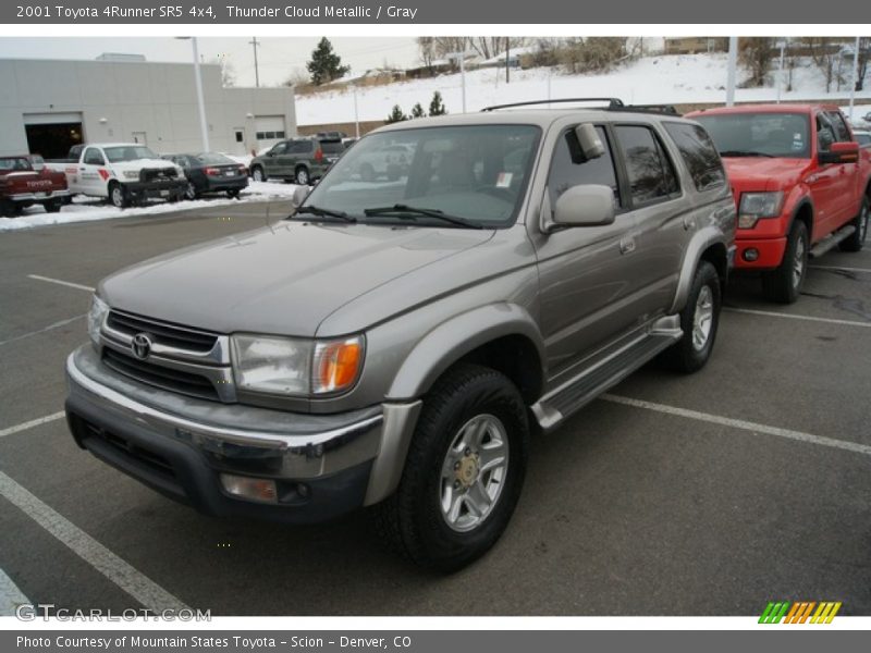 Thunder Cloud Metallic / Gray 2001 Toyota 4Runner SR5 4x4