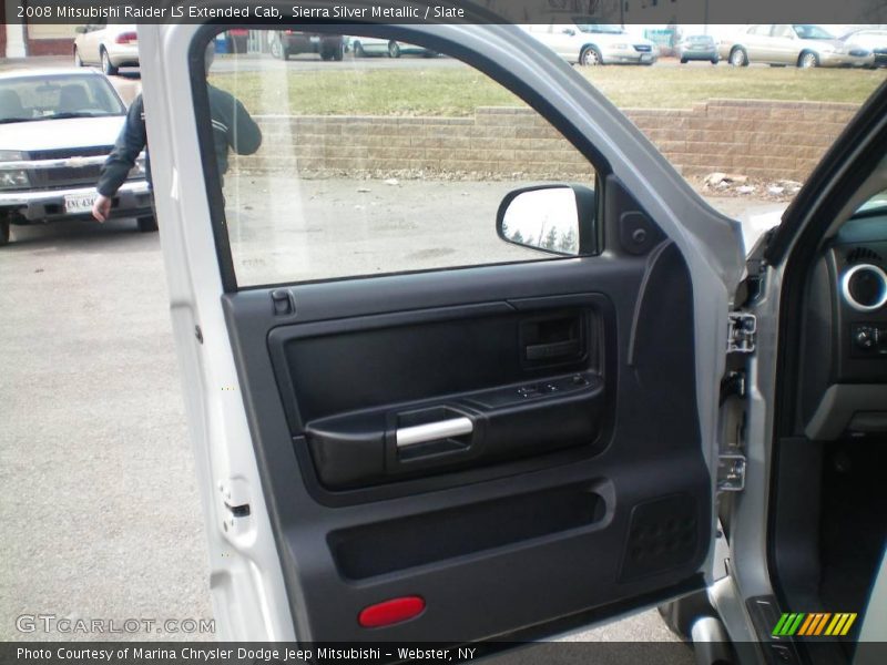 Sierra Silver Metallic / Slate 2008 Mitsubishi Raider LS Extended Cab