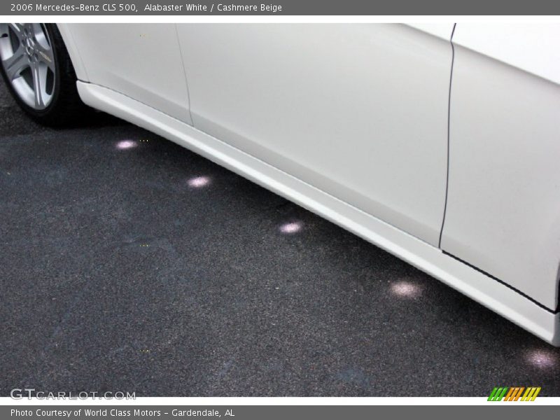 Alabaster White / Cashmere Beige 2006 Mercedes-Benz CLS 500