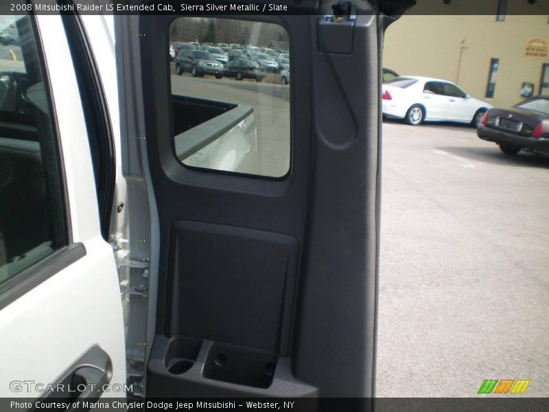 Sierra Silver Metallic / Slate 2008 Mitsubishi Raider LS Extended Cab
