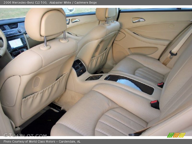 Alabaster White / Cashmere Beige 2006 Mercedes-Benz CLS 500