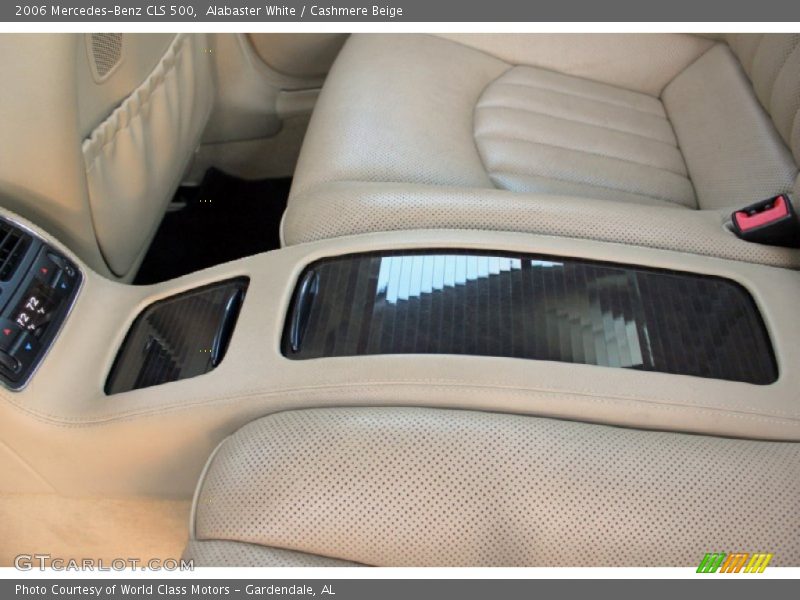 Alabaster White / Cashmere Beige 2006 Mercedes-Benz CLS 500