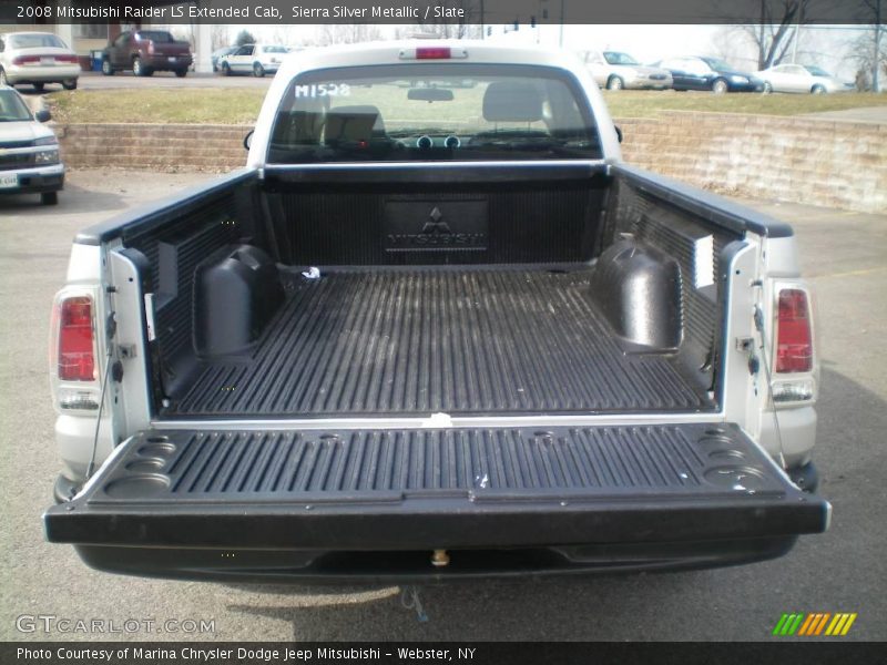 Sierra Silver Metallic / Slate 2008 Mitsubishi Raider LS Extended Cab