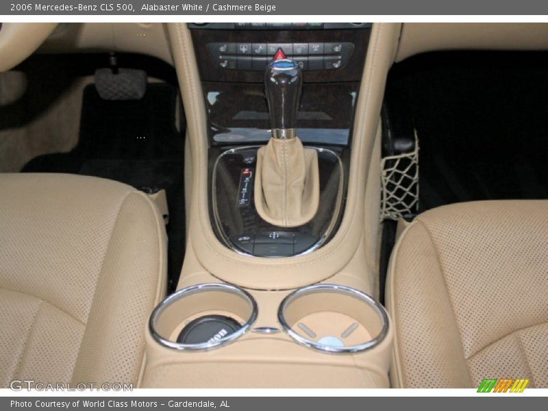 Alabaster White / Cashmere Beige 2006 Mercedes-Benz CLS 500