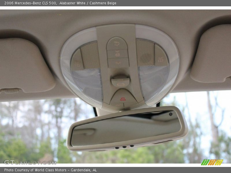 Alabaster White / Cashmere Beige 2006 Mercedes-Benz CLS 500