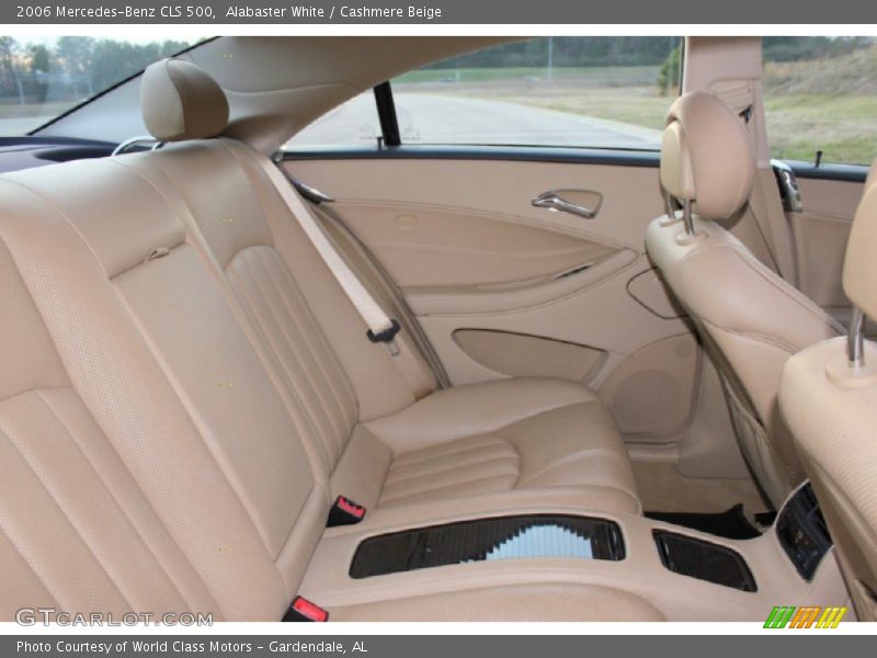 Alabaster White / Cashmere Beige 2006 Mercedes-Benz CLS 500