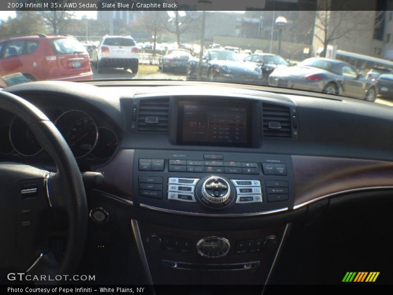 Slate Blue / Graphite Black 2009 Infiniti M 35x AWD Sedan