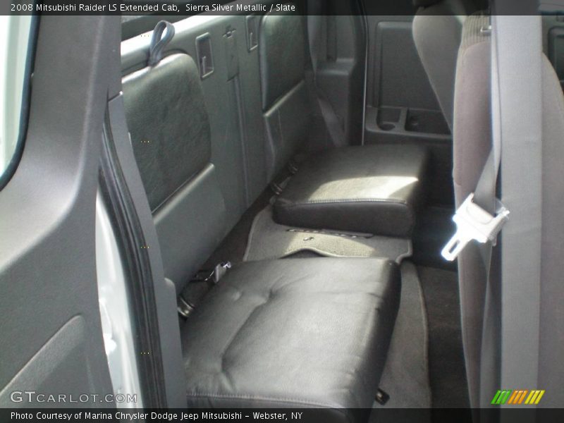Sierra Silver Metallic / Slate 2008 Mitsubishi Raider LS Extended Cab