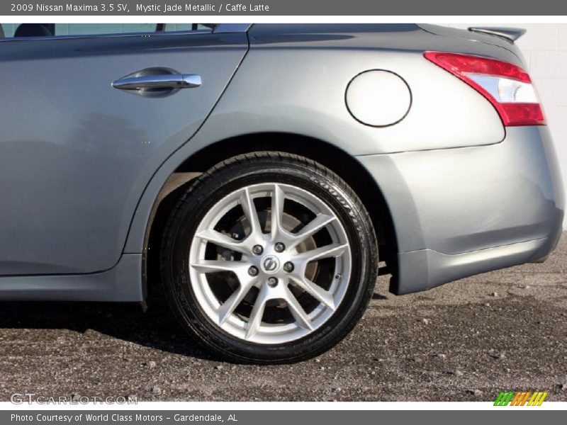 Mystic Jade Metallic / Caffe Latte 2009 Nissan Maxima 3.5 SV