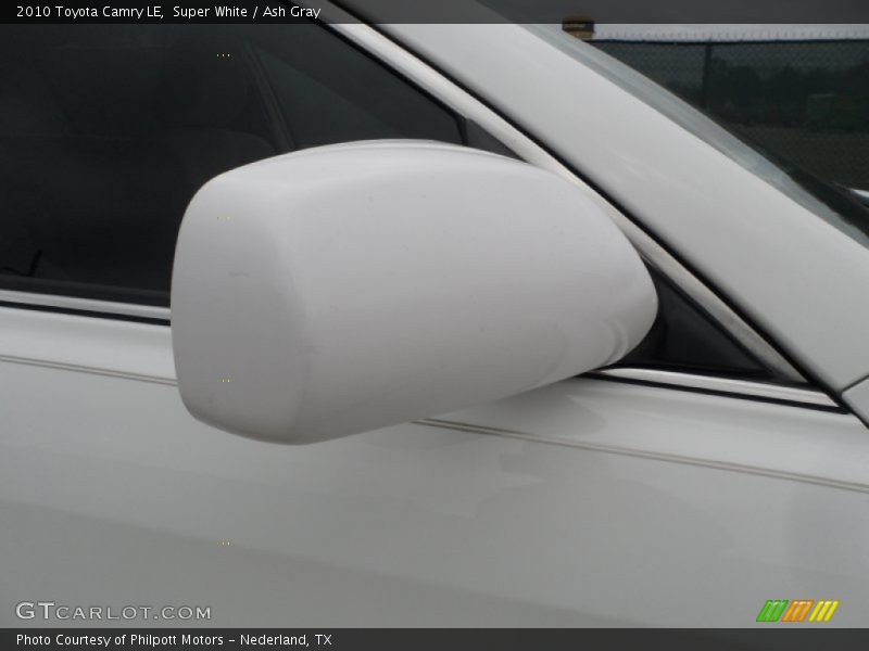 Super White / Ash Gray 2010 Toyota Camry LE