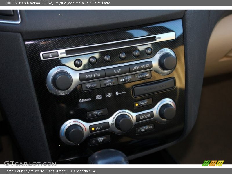 Mystic Jade Metallic / Caffe Latte 2009 Nissan Maxima 3.5 SV
