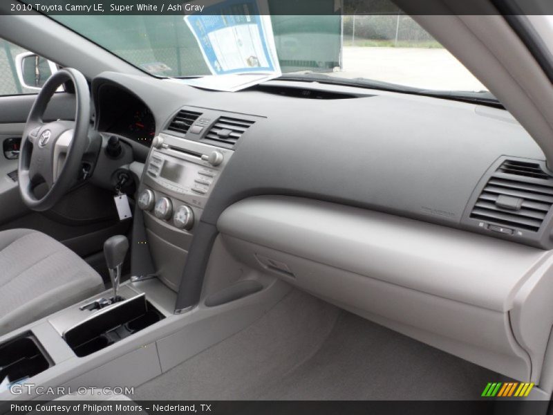Super White / Ash Gray 2010 Toyota Camry LE