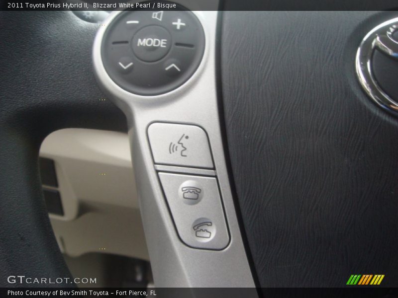Controls of 2011 Prius Hybrid II