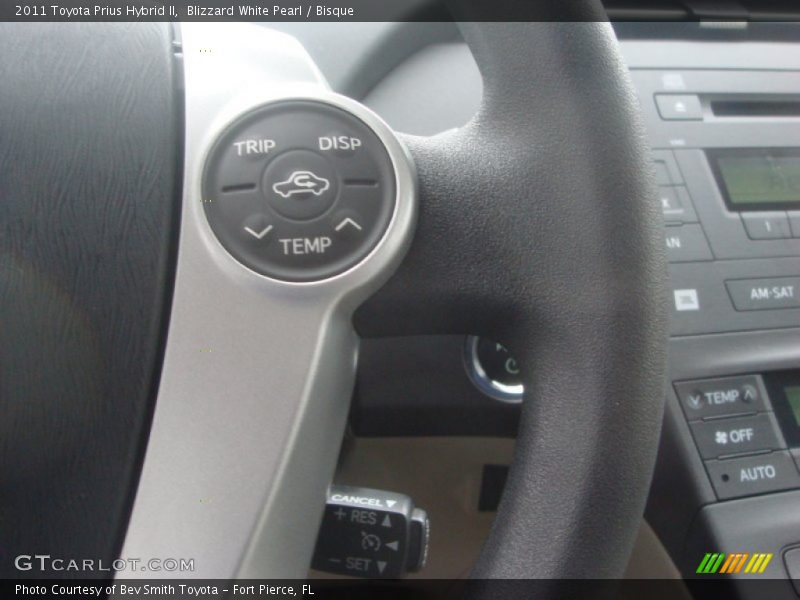 Controls of 2011 Prius Hybrid II