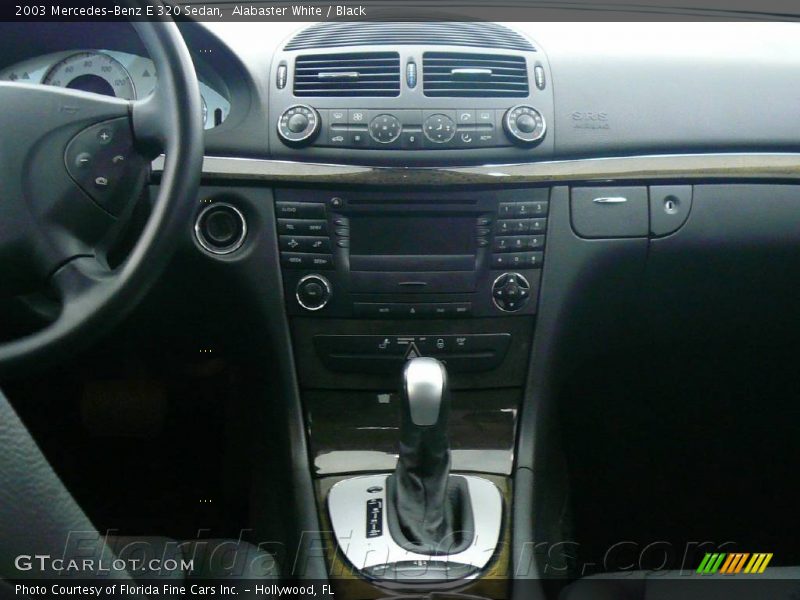 Alabaster White / Black 2003 Mercedes-Benz E 320 Sedan