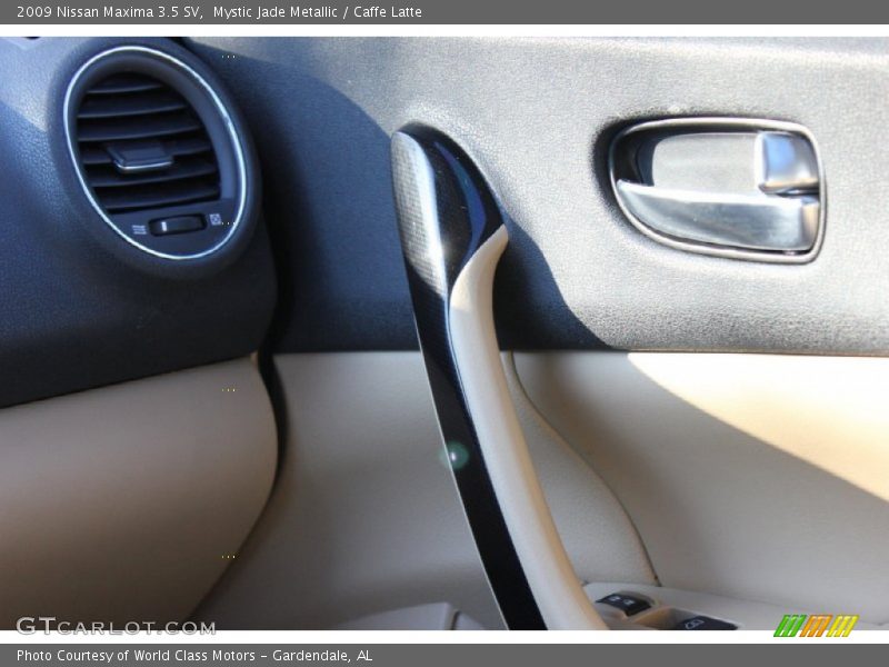Mystic Jade Metallic / Caffe Latte 2009 Nissan Maxima 3.5 SV