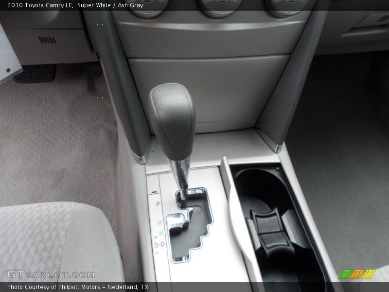 Super White / Ash Gray 2010 Toyota Camry LE