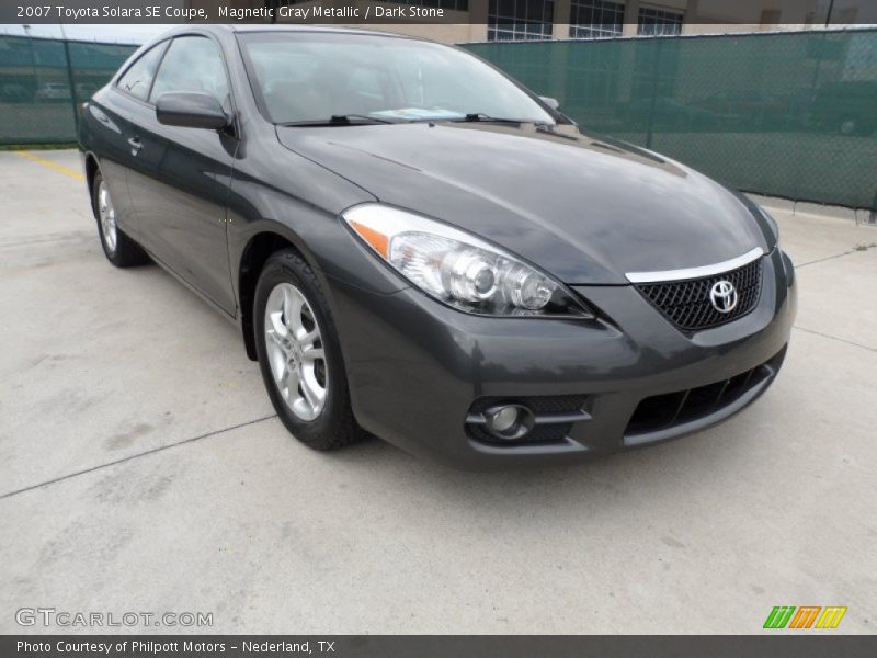Magnetic Gray Metallic / Dark Stone 2007 Toyota Solara SE Coupe