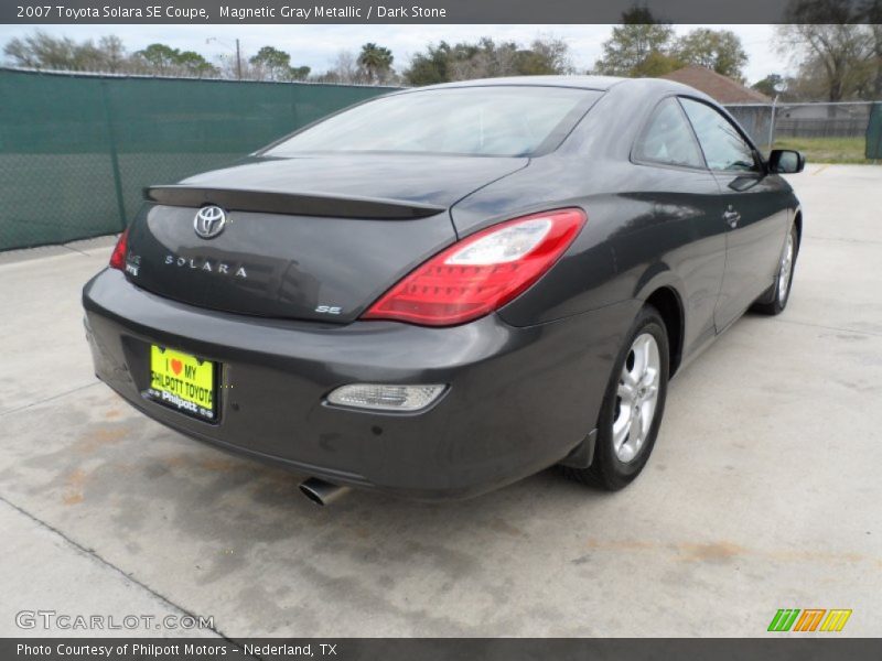 Magnetic Gray Metallic / Dark Stone 2007 Toyota Solara SE Coupe