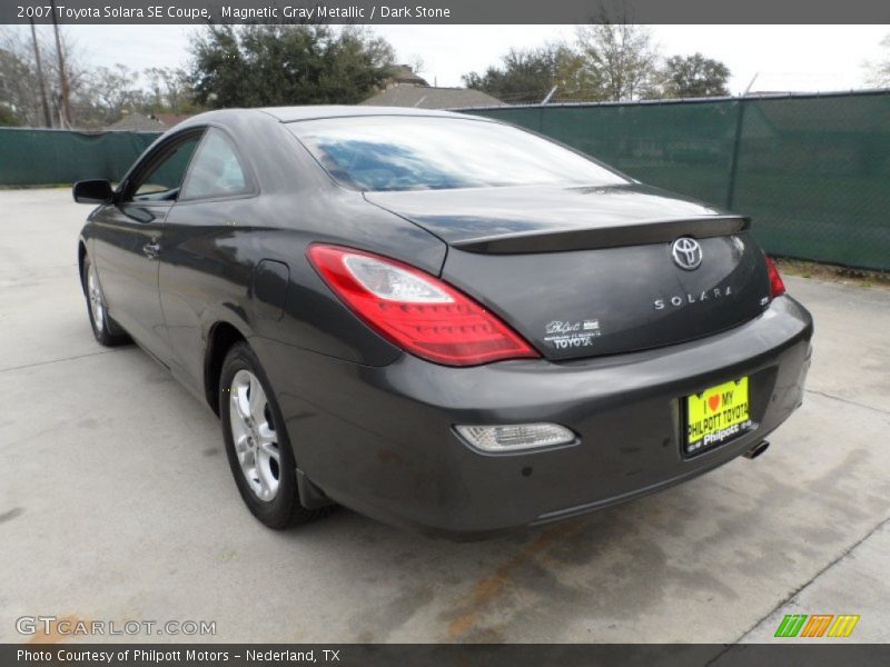 Magnetic Gray Metallic / Dark Stone 2007 Toyota Solara SE Coupe
