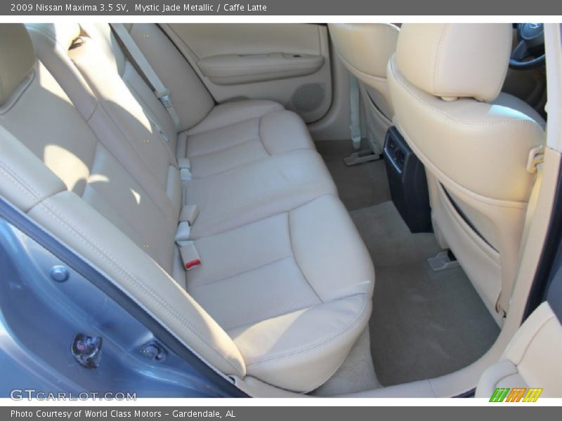 Mystic Jade Metallic / Caffe Latte 2009 Nissan Maxima 3.5 SV